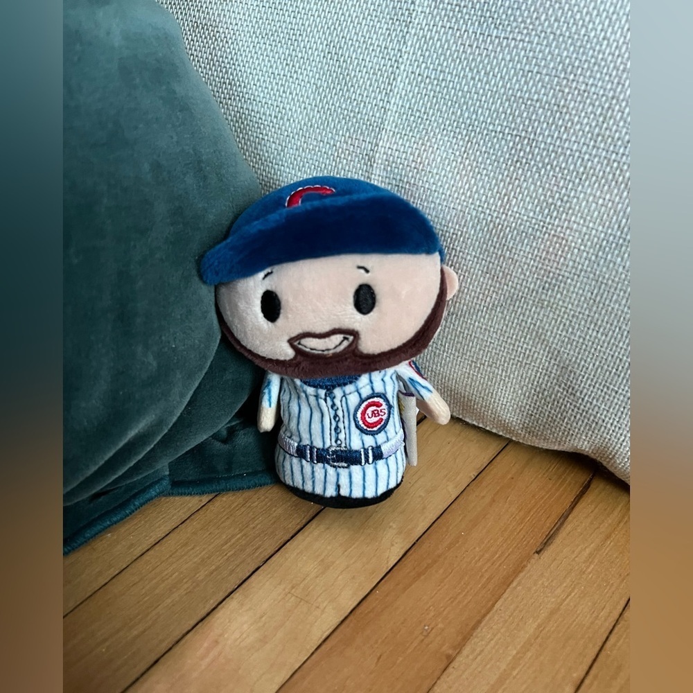 Itty Bittys Hallmark Plush 2016 BEN ZOBRIST‎ World Series Chicago Cubs Champions